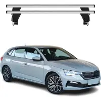 Menabo Dachträger Grundtäger für Skoda Scala 2019-2025 50kg Alu Silber 2 tlg