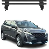 Menabo Dachträger Grundträger für Peugeot 5008 II Facelift 2020-2024 Alu Schwarz