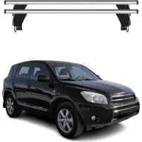 Menabo Dachträger Grundtäger für Toyota RAV4 XA30 2005-2012 50kg Alu Silber 2x
