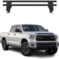 Menabo Dachträger für Toyota Tundra CrewMax mk2 2014-2021 FL 50kg Alu Schwarz 2x
