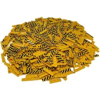 LEGO 1x4 Fliesen Bunt Baustelle Absperrung - 2431pb725 NEU! Menge 100x