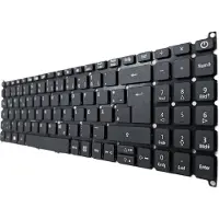 T-ProTek DEUTSCHE-Tastatur Schwarz Ohne Rahmen kompatibel für Acer Swift 3 SF315-41