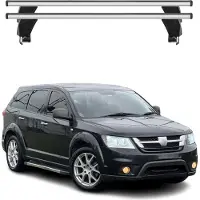Menabo Dachträger Grundtäger für Fiat Freemont 2011-2016 50kg Alu Silber 2 tlg