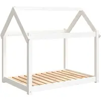 vidaXL "2026 MODERNE"Hundebett - Hundesofa Hundekissen - Weiß 101x70x90 cm Massivholz Kiefer - elegante Design Hundebetten CC2466033