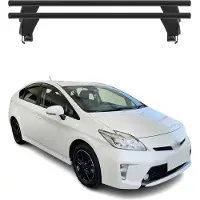 Menabo Dachträger Grundtäger für Toyota Prius + 2012-2015 ABE Alu Schwarz 2x