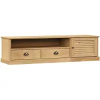 vidaXL TV-Schrank VIGO 156x40x40 cm Massivholz Kiefer