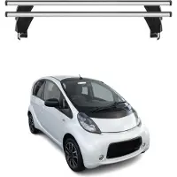 Menabo Dachträger Grundtäger für Citroen C-Zero 2010-2020 50kg Alu Silber 2 tlg