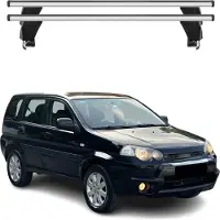 Menabo Dachträger Grundtäger für Honda HR-V 1999-2006 3Tür 50kg Alu Silber 2 tlg
