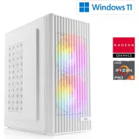 CSL-Computer Gaming PC M12890H / AMD Ryzen 5 Pro 5655G, 6x 3900 MHz / AMD / 16 GB DDR4 RAM / M.2 SSD 1000 GB - Windows 11 Home