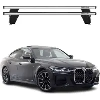 Menabo Dachträger Grundträger für BMW 4er G26 Gran Coupe 2020-2025 ABE Alu Grau