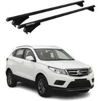 Menabo Dachgepäckträger, Querstange, für Senova X55, Baujahr 2016-2018, Farbe: Schwarz