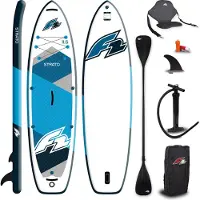 F2 SUP Stand Up Paddle Board Strato Limited Edition 12'5'' Blau