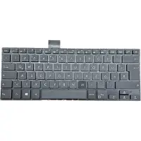 T-ProTek DEUTSCHE-Tastatur Schwarz Ohne Rahmen kompatibel für Asus VivoBook 14 X405UA