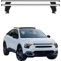 Omac Menabo Dachträger Grundtäger für Citroen C4 2020-2025 50kg Alu Silber 2 tlg