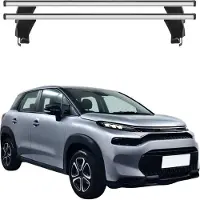 Menabo Dachträger Grundträger für Citroen C3 Aircross 2017-2024 Alu Grau 2tlg