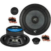 Hifonics ZS6.2E, 2-Wege, 200 W, 100 W, 4 Ohm, 55 - 24000 Hz, Neodym