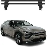 Menabo Dachträger Grundtäger für Citroen C5 X 2022-2025 Aluminium Schwarz 2tlg