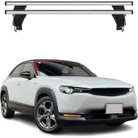 Menabo Dachträger Grundtäger für Mazda MX-30 2020-2025 50kg Alu Silber 2 tlg