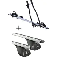 VDP Fahrradträger SAGITTAR + Dachträger kompatibel mit für Citroen DS5 5 Türer ab 2012