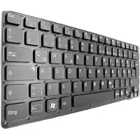 T-ProTek DEUTSCHE - Schwarz Tastatur ohne Rahmen für Sony Vaio VPC-CA, VPCCA, 9Z.N6BBF.A0G