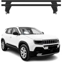 Menabo Dachträger Grundträger für Jeep Avenger 2023-2025 Alu Schwarz 2tlg