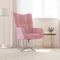 vidaXL Best Möbel Relaxsessel Rosa Samt - Fernseh- & Relaxsessel Cloris Neu4176034 1parcel