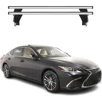 Omac Menabo Dachträger Grundtäger für Lexus ES XZ10 2018-2025 50kg Alu Silber 2 tlg