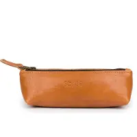 Solier Leder Federmäppchen SA51 camel