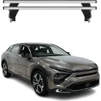 Menabo Dachträger Grundtäger für Citroen C5 X 2022-2025 50kg Alu Silber 2 tlg