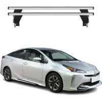 Menabo Dachträger Grundtäger für Toyota Prius + 2012-2015 Pre-FL 50kg Alu Silber