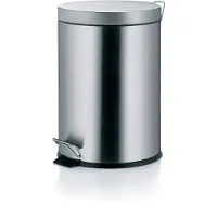 kela Mülleimer Torre Pedal 3L Silver Matt