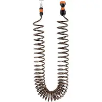 Claber Spiralschlauch-Set - Perfekt für Balkon, Terrasse, Garten, Boot und Camping Ø 9 - 13 mm 15 m