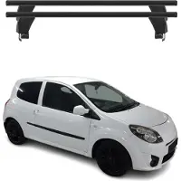Menabo Dachträger Grundtäger für Renault Twingo mk2 2007-2014 50kg Alu Schwarz