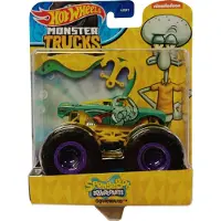 Hot Wheels Mattel HWN78 Monster Trucks Nickelodeon Spongebob Charakter Car Thaddäus für Kinder