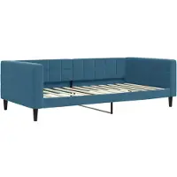 Syfax Tagesbett Blau 100x200 cm Samt