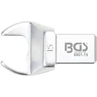 Bgs Einsteck-Maulschlüssel 15 mm Aufnahme 14 x 18 mm