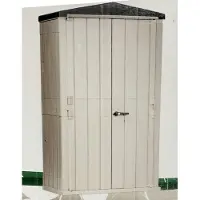 Toomax 092 High Storer Plus Gartenhaus Gerätehaus, Geräteschuppen 130x75,6x218,4
