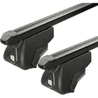Aurilis Dachträger Relingträger Trek CC kompatibel mit für Opel Signum (Kombi 5 Türer) 2003-2008