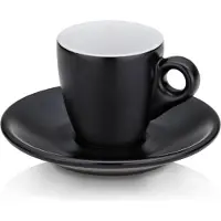 kela Espressotasse mit Untertasse Mattia Schwarz (2-teilig)