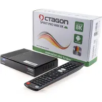 Octagon Spirit Pro Max 8K UHD Android TV 11 Media Streaming Box 5G WLAN BT RCU
