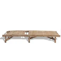 vidaXL "Winterschlussverkauf "Sonnenliege HOMMIE - Gartenliege - Gartenmöbel - Bambus - 200x65x(30-87) cm NeuMöbel 1245767