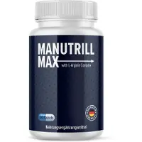 Glory Products OÜ Manutrill Max Kapseln - mit L-Arginin, L-Citrullin - Kraft für den aktiven Mann - 60 Kapseln