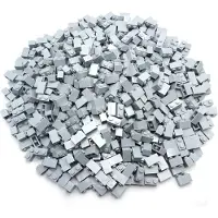 LEGO 1x2 Bausteine Steine Hellgrau - 3004 NEU! Menge 100x