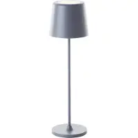 Brilliant mobile LED Außen Tischlampe Kaami | Höhe: 37cm | 2W 310lm 3000K | dimmbar über Touchdimmer | aufladbar über USB