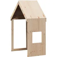Syfax Dach für Kinderbett 55x99x139,5 cm Massivholz Kiefer