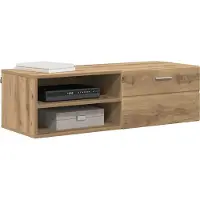 vidaXL "Winterschlussverkauf " Holzschrank Artisan-Eiche 100,5x39x30 cm Holzwerkstoff NeuMöbel 8427604