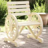 vidaXL CLORIS Gartenstuhl 58x58x78,5 cm Massivholz Tanne 2024