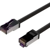 Flexline S/CONN maximum connectivity FL31-28055, 5 m, Cat6a, S/FTP (S-STP), RJ-45, RJ-45, Schwarz, Violett