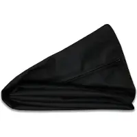 Pokar Bezüge für Palettenkissen, Größe:Set Sitzkissen 120x80 + Rückenkissen 120x40, Farbe:Schwarz - Wasserdicht
