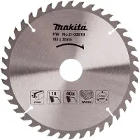 Makita D-03919 Standard-Kreissägeblatt TCT 185 x 30 mm 40T Holz